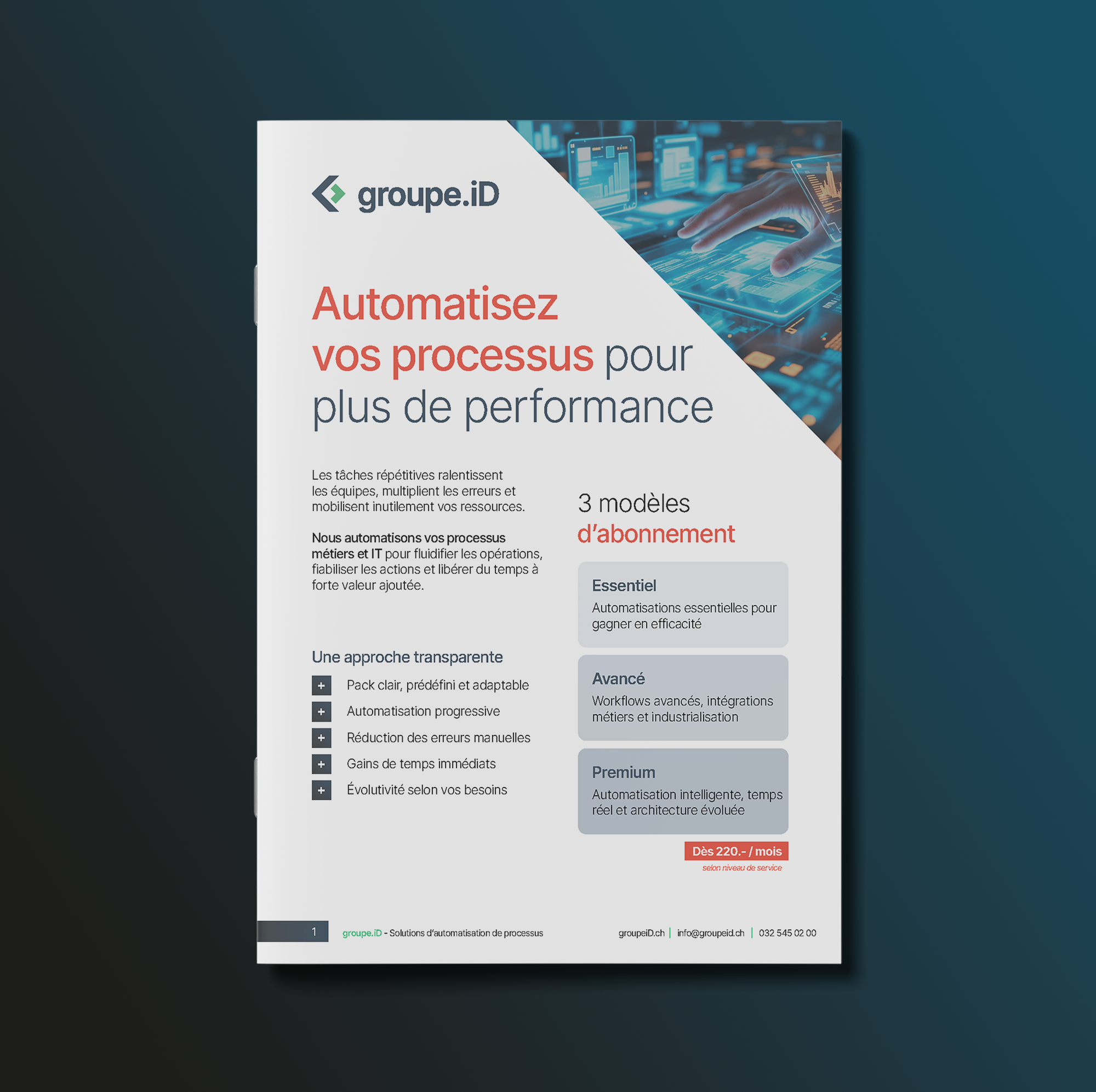plaquette IT - pack process automation