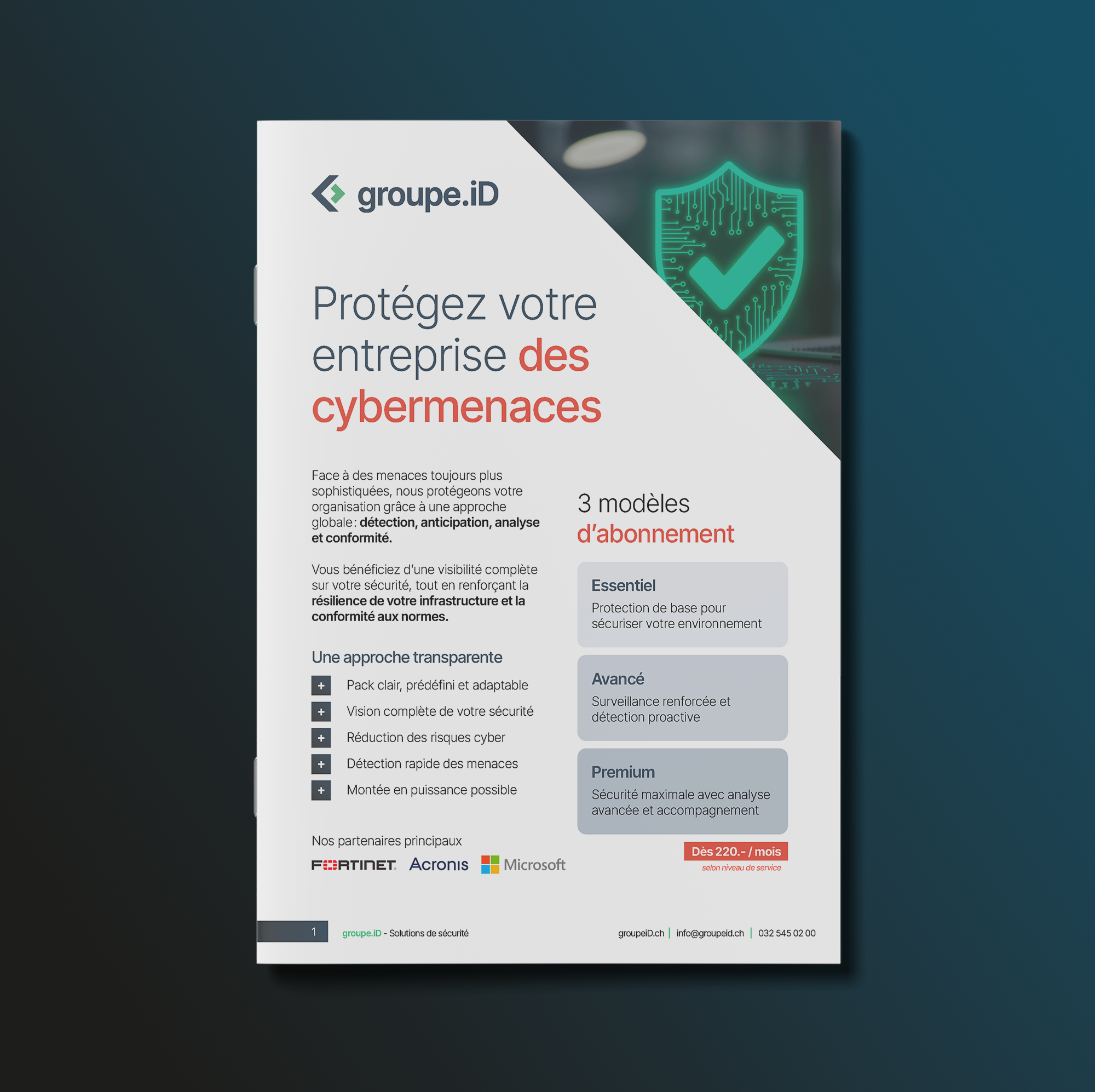 plaquette IT - pack sécurité